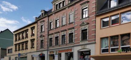 Renditeobjekt: Denkmalgeschütztes Geschäftshaus im Stollberger Stadtkern